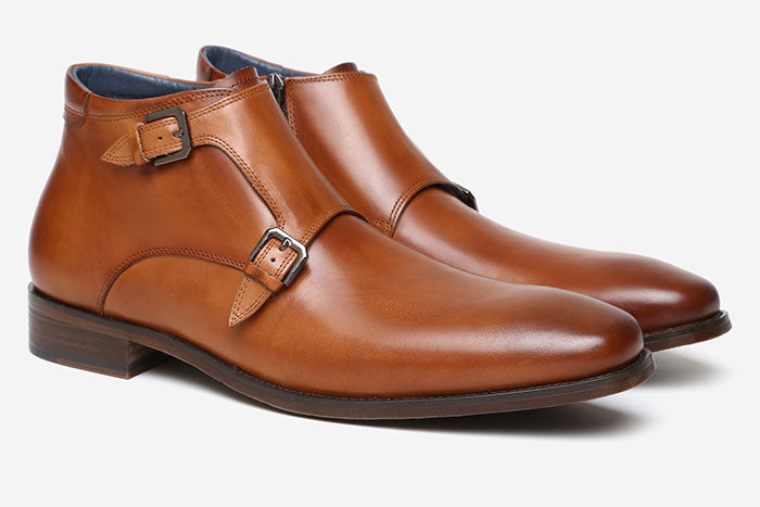 Lincoln Leather Monk Boot Alexander Pace