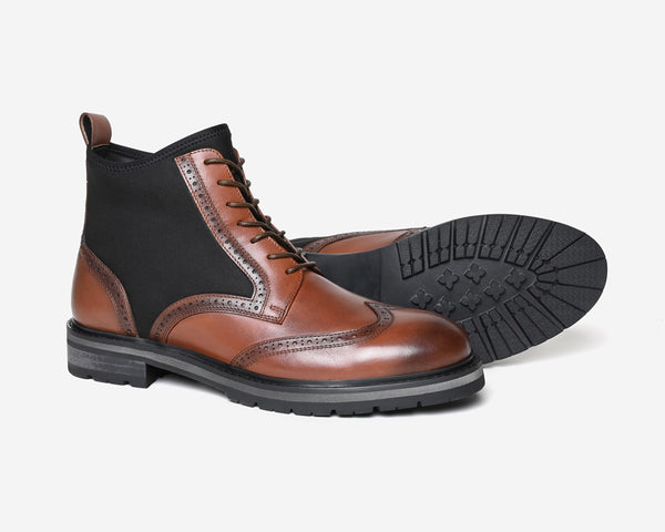 Aldgate Premium Leather Derby Boots