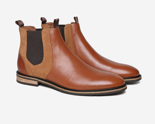 Becklow Premium Leather Chealsea Boots