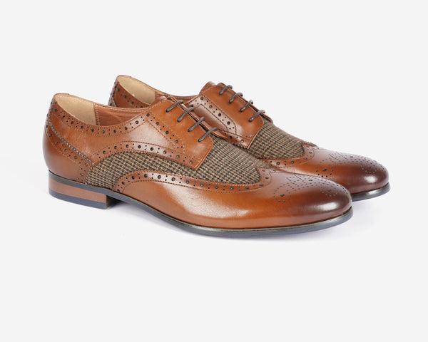 Duke Oxford Brogue Leather Shoes