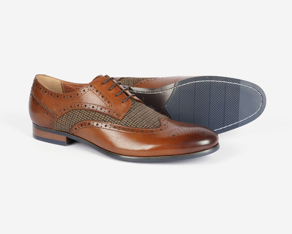 Duke Oxford Brogue Leather Shoes