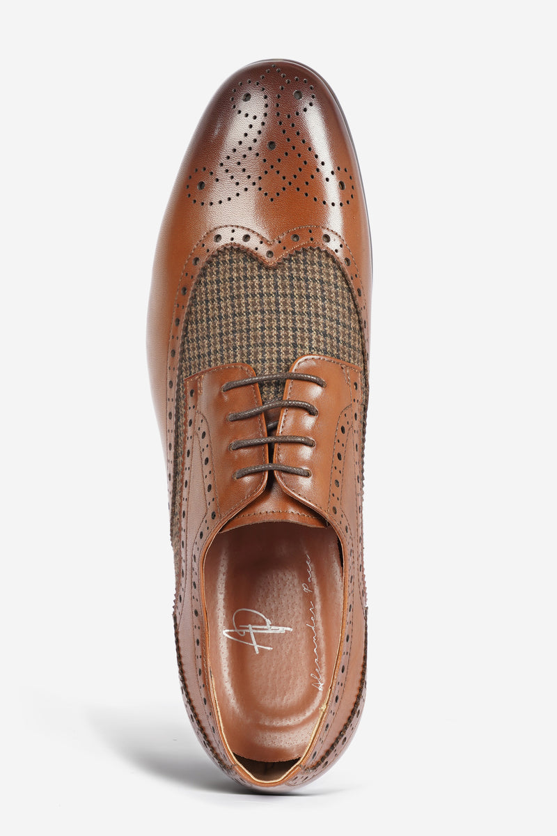 Duke Oxford Brogue Leather Shoes