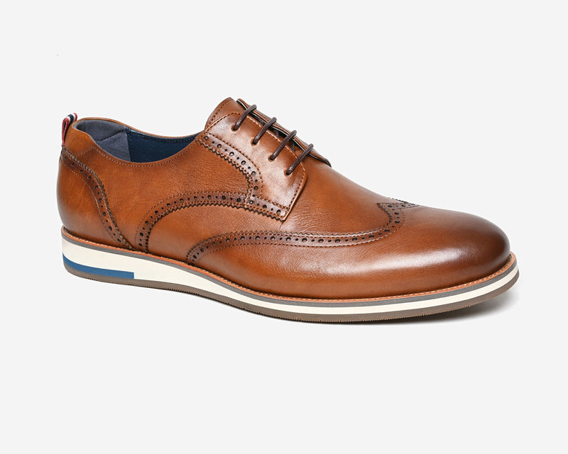 Hanson Premium Leather Brogue Sneaker