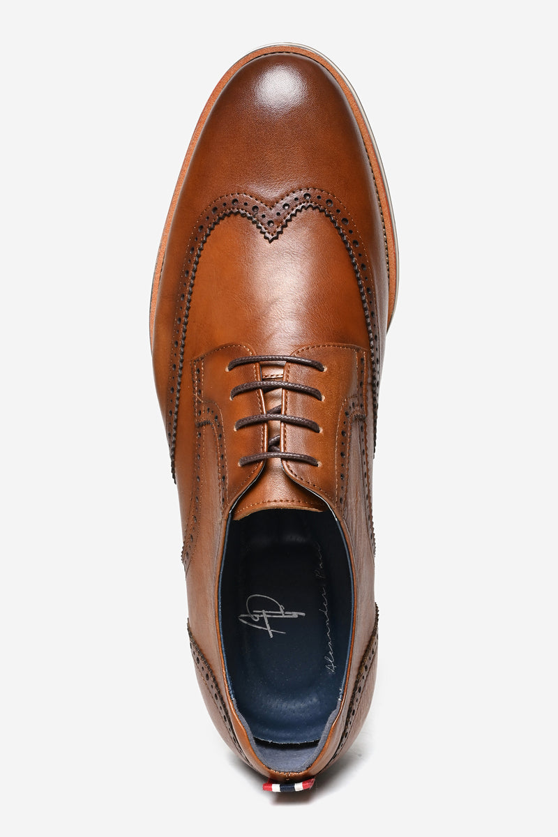 Hanson Premium Leather Brogue Sneaker