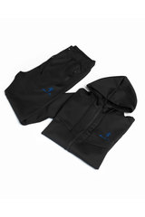 Alexandre Pace Platinum Urban Luxe Tracksuit – Ice Grey & Midnight Accents