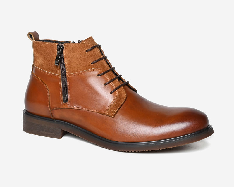 Penley Premium Leather Chukka Boots