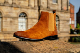 Nelson Suede & Leather Chelsea Boot