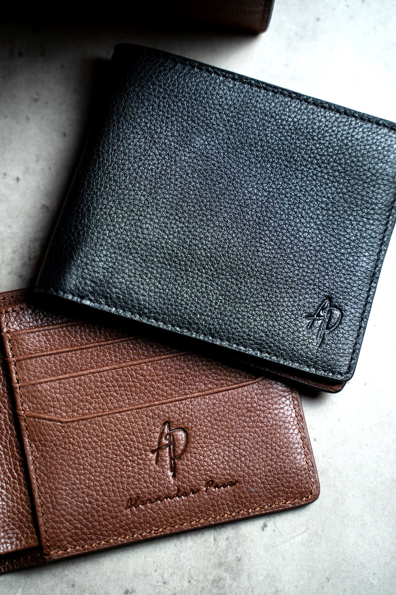 Oxford leather wallet